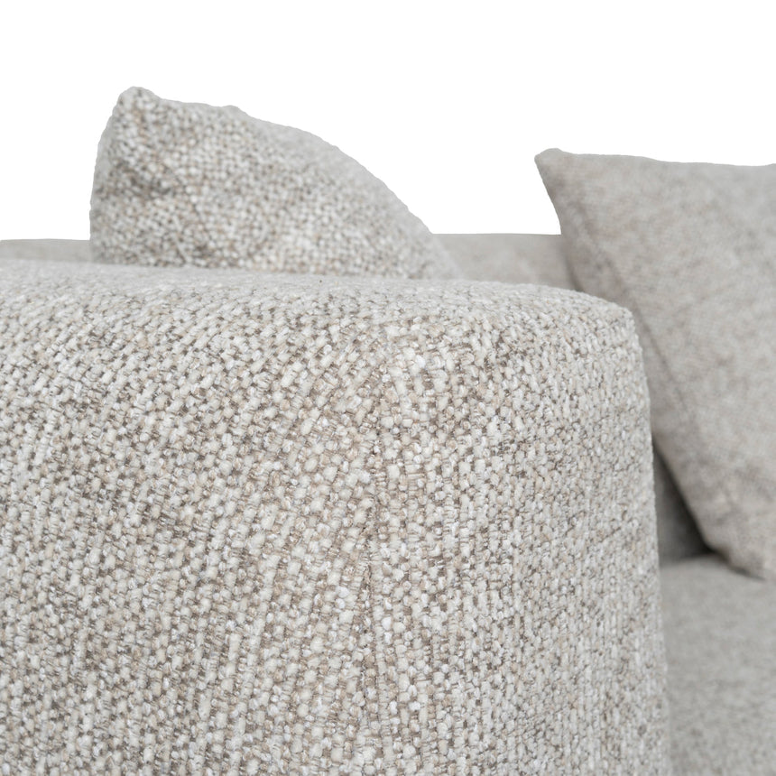 Modular Right Chaise Sofa - Coral Natural Linen