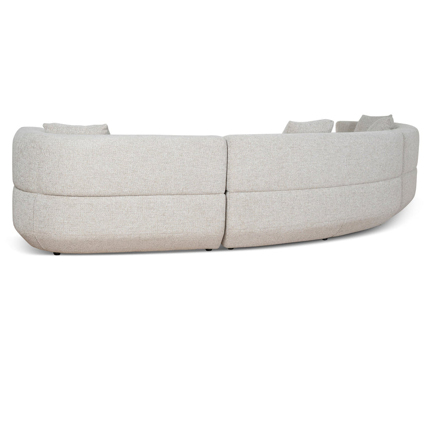 Modular Left Chaise Sofa - Coral Natural Linen