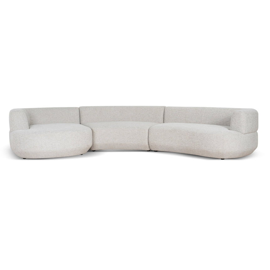 Modular Left Chaise Sofa - Coral Natural Linen