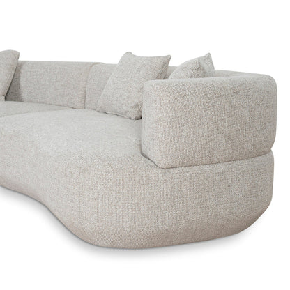 Modular Left Chaise Sofa - Coral Natural Linen
