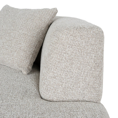 Modular Right Chaise Sofa - Coral Natural Linen