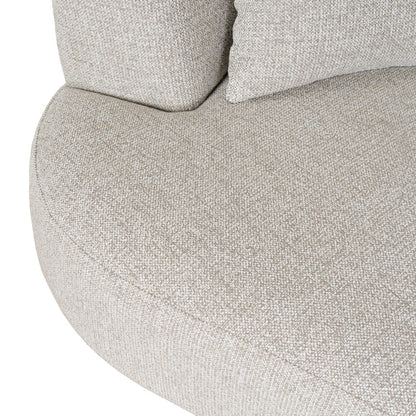 3 Seater Sofa - Coral Natural Linen