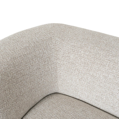 3 Seater Sofa - Coral Natural Linen