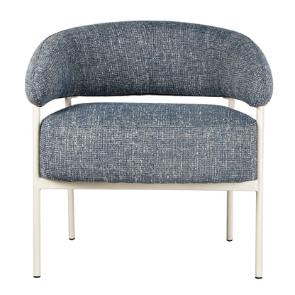 CLC10337-CI Fabric Armchair - Prussian Blue