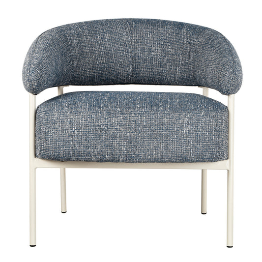 Fabric Armchair - Prussian Blue