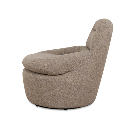 CLC10346-FH Swivel Lounge Chair - Granite Boucle