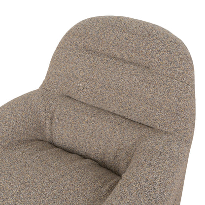 CLC10346-FH Swivel Lounge Chair - Granite Boucle