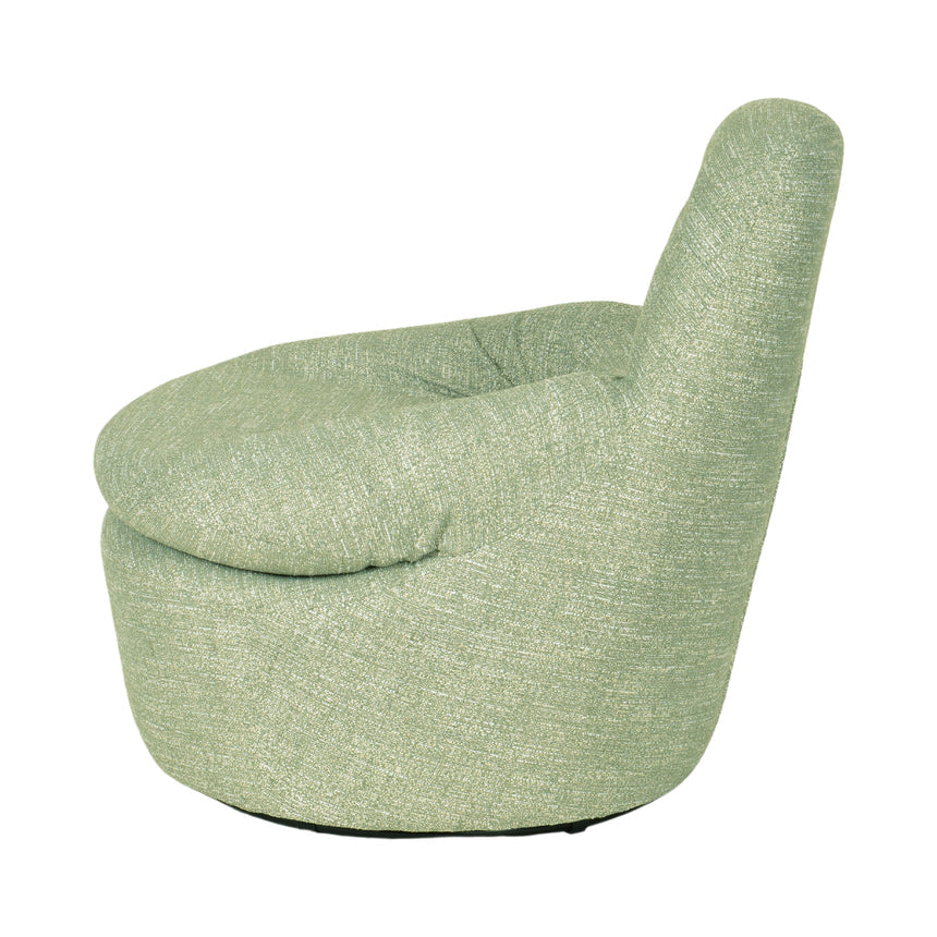 Swivel Lounge Chair - Mint Green