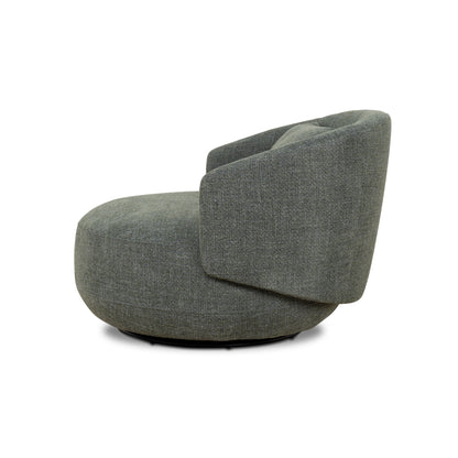CLC10355-KSO Swivel Armchair - Moss Green