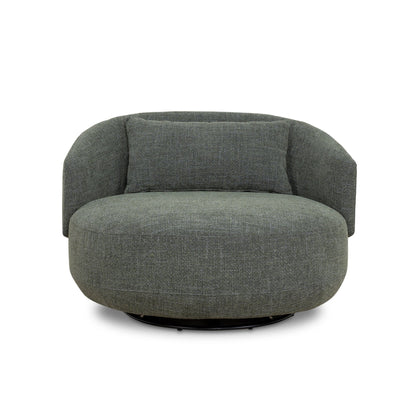 CLC10355-KSO Swivel Armchair - Moss Green