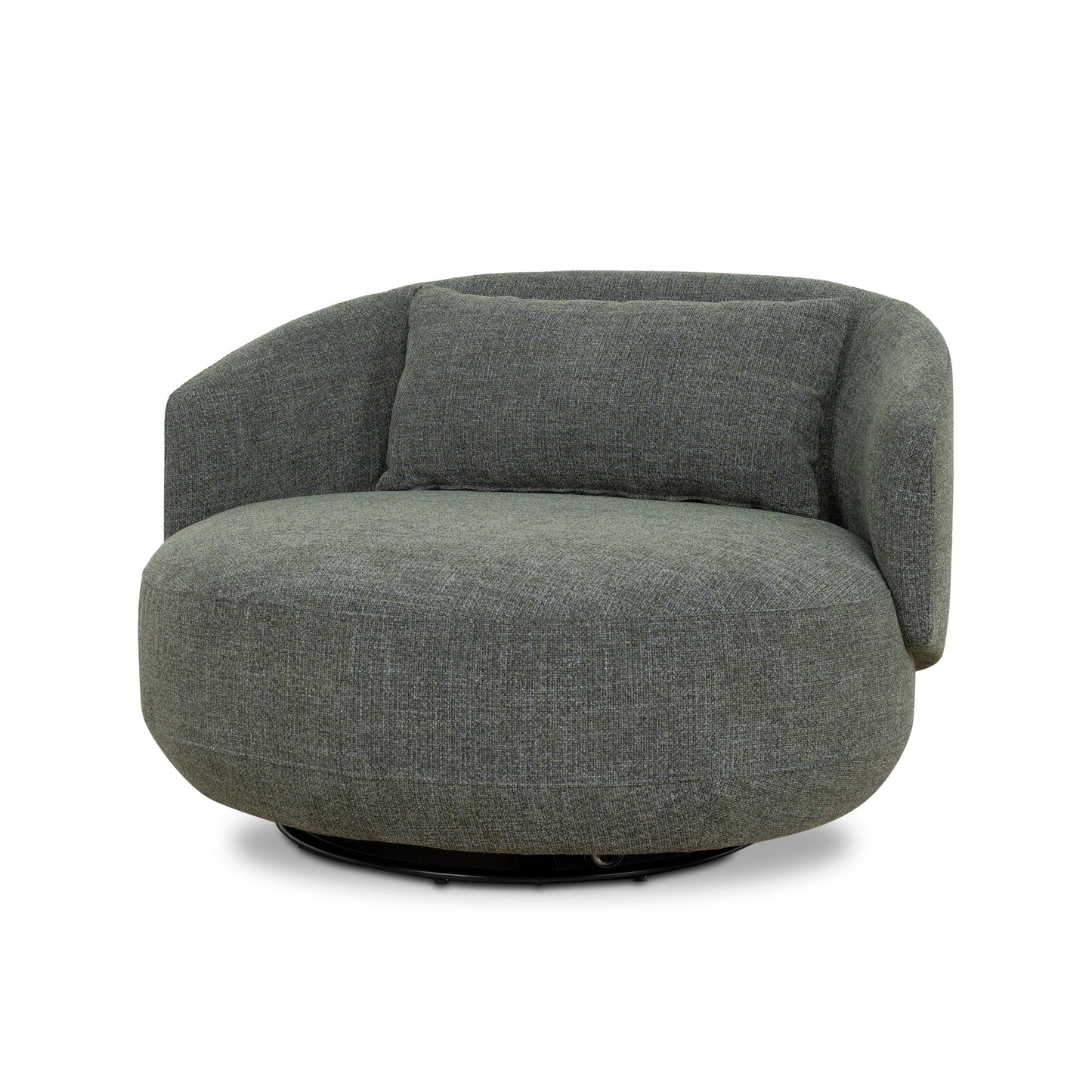 CLC10355-KSO Swivel Armchair - Moss Green