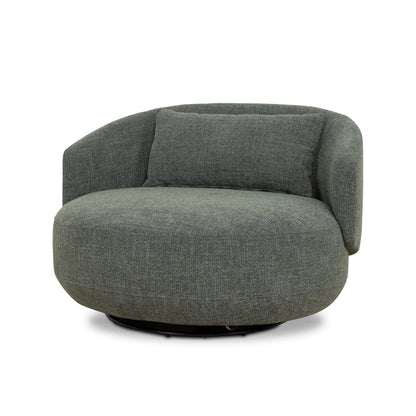 CLC10355-KSO Swivel Armchair - Moss Green