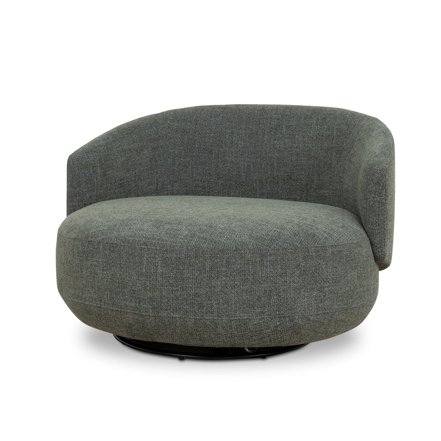 CLC10355-KSO Swivel Armchair - Moss Green