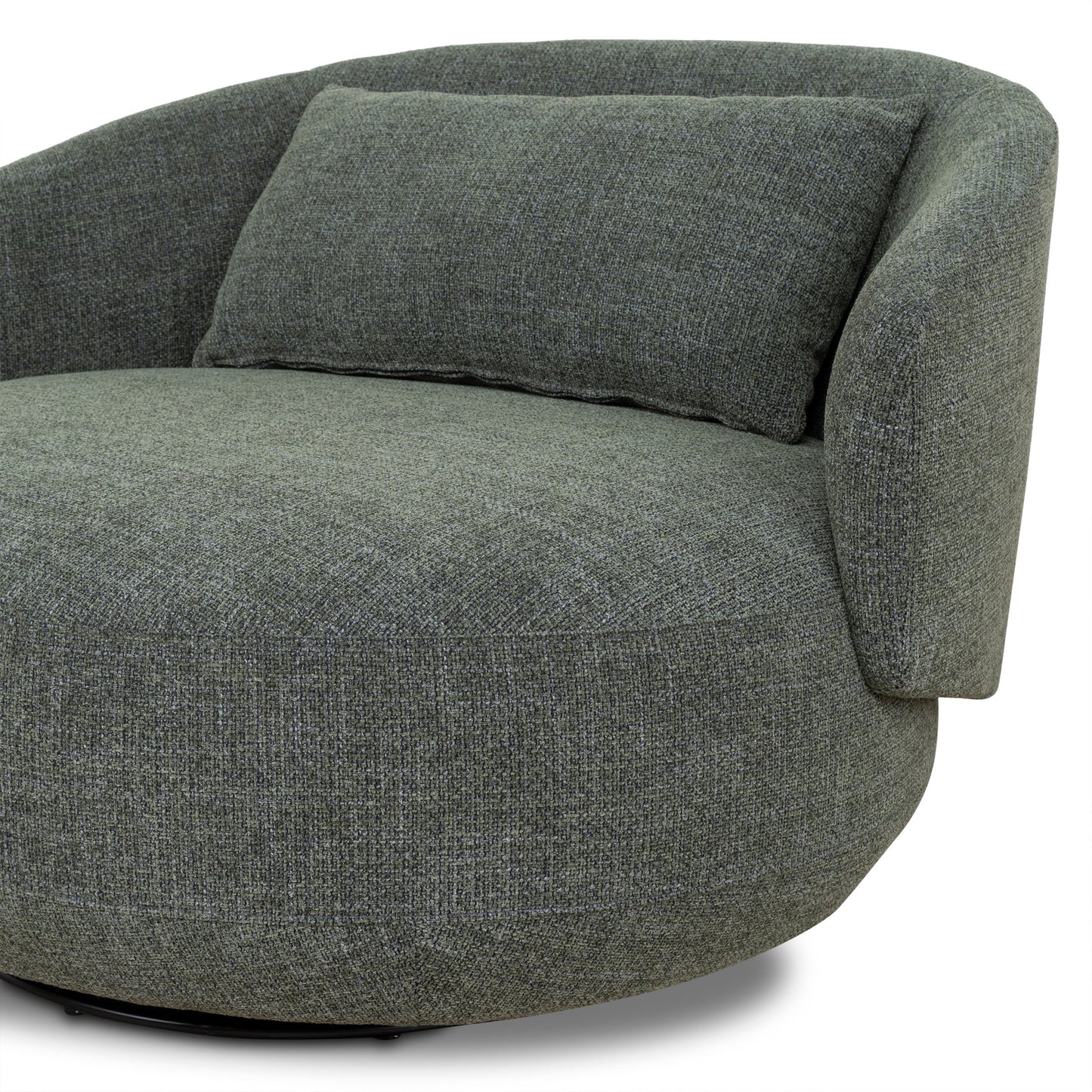 CLC10355-KSO Swivel Armchair - Moss Green