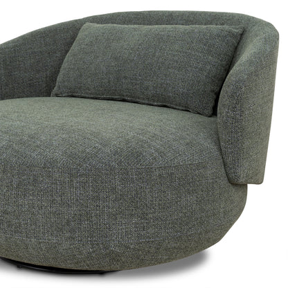 CLC10355-KSO Swivel Armchair - Moss Green