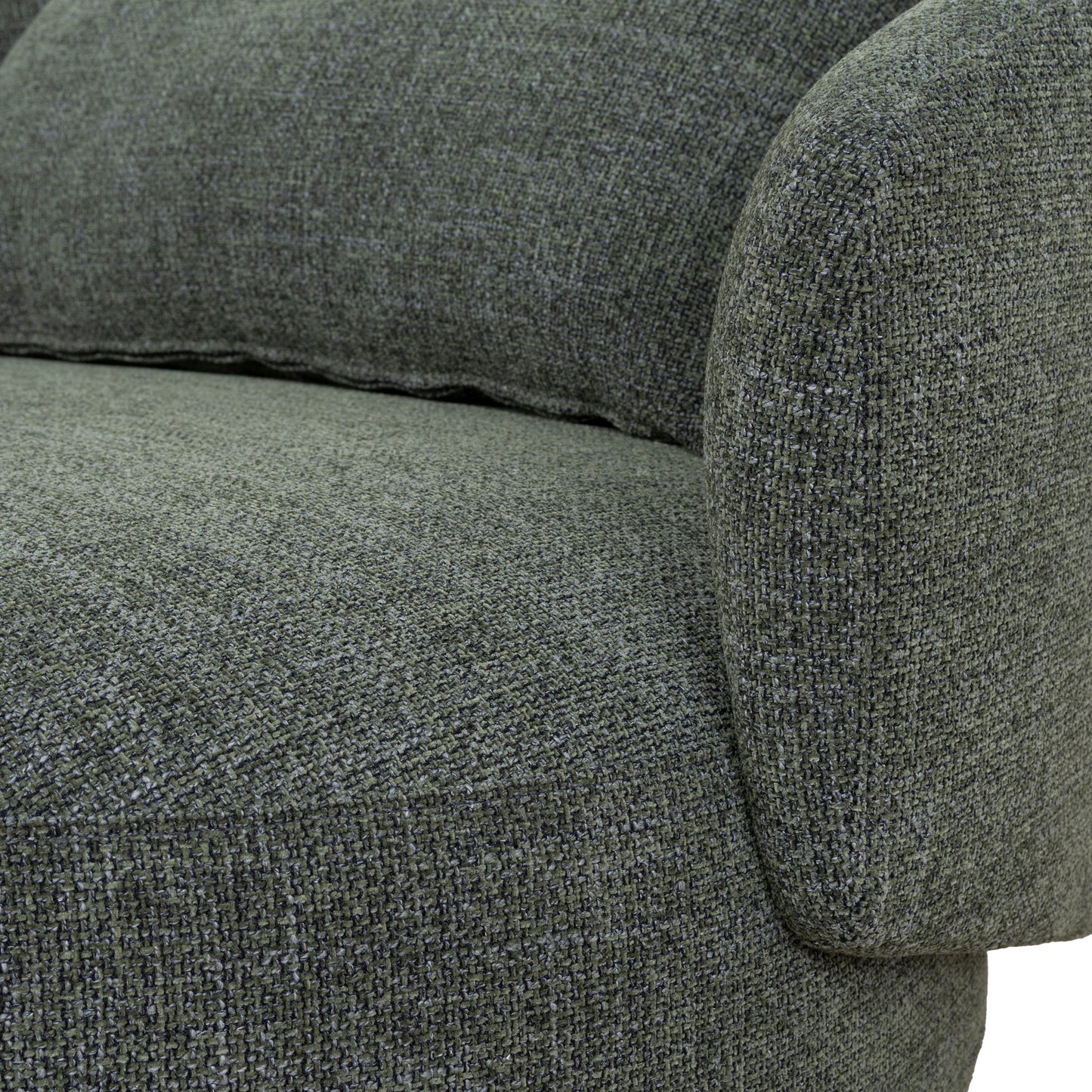 CLC10355-KSO Swivel Armchair - Moss Green