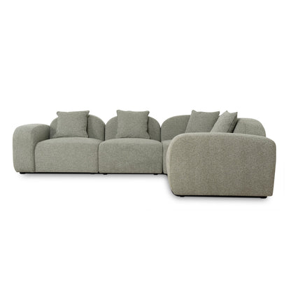 CLC10088-OLS 4 Seater Sofa - Coral Light Green