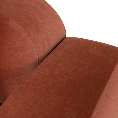 CLC10365-OLS 4 Seater Sofa - Umber Orange