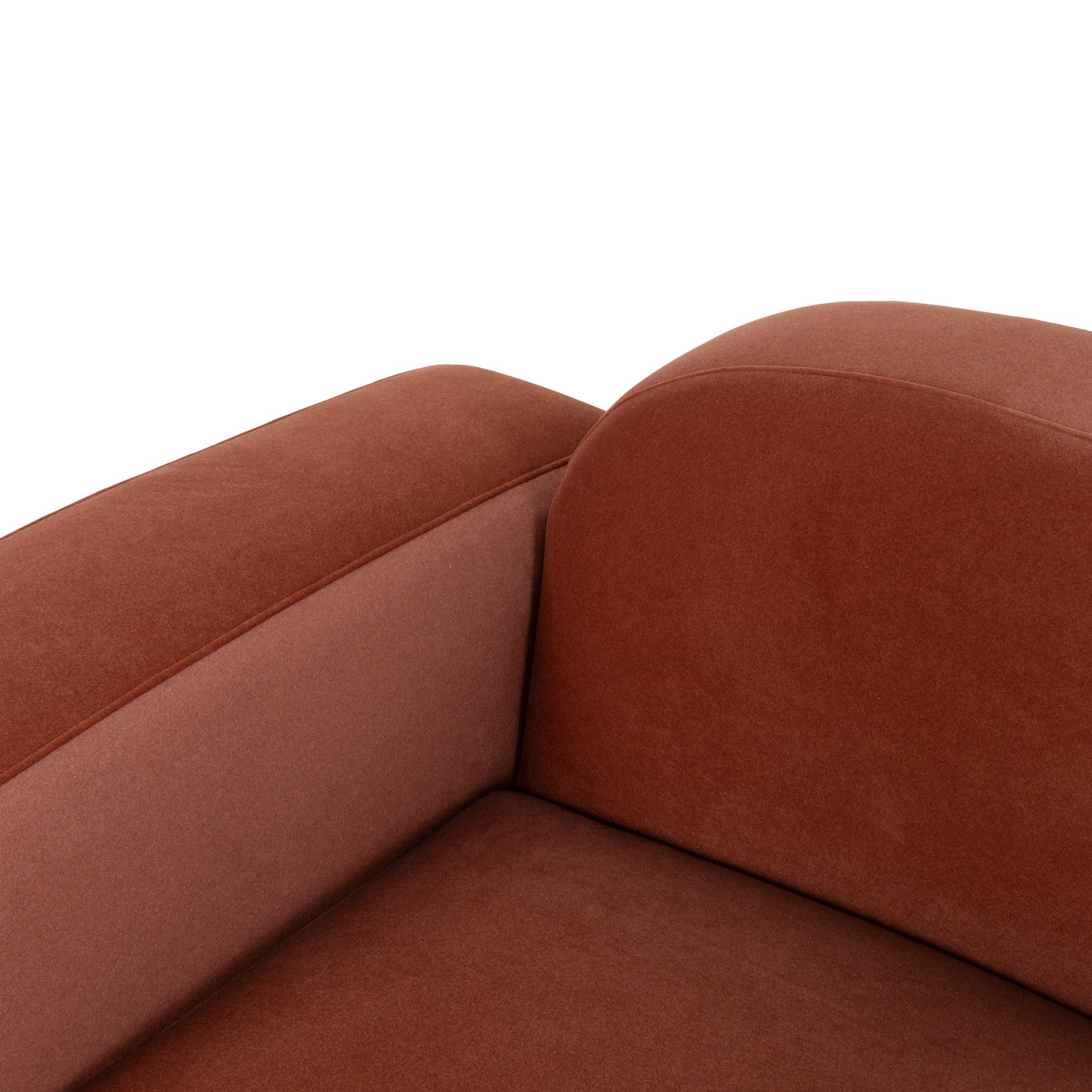 CLC10368-OLS 3 Seater Sofa - Umber Orange