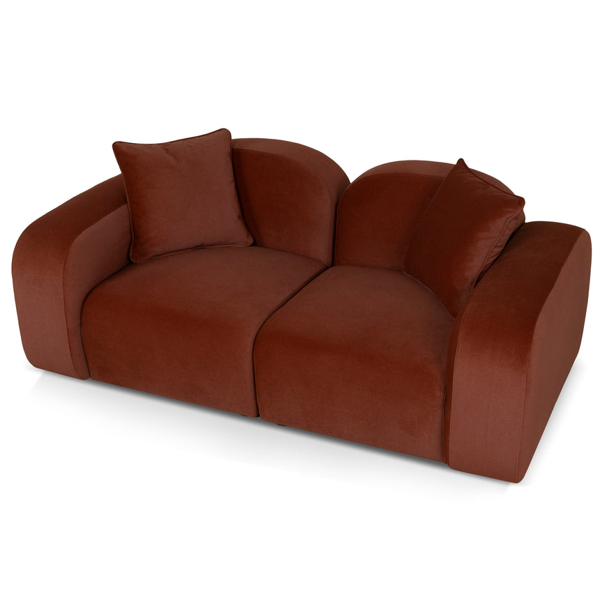 2 Seater Sofa - Umber Orange