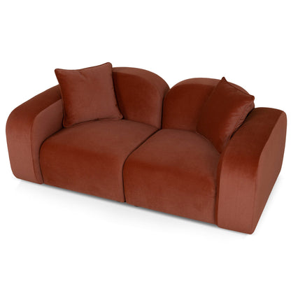 CLC10369-OLS 2 Seater Sofa - Umber Orange
