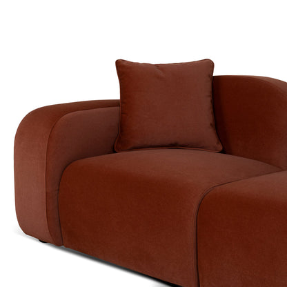 2 Seater Sofa - Umber Orange