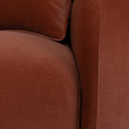 2 Seater Sofa - Umber Orange