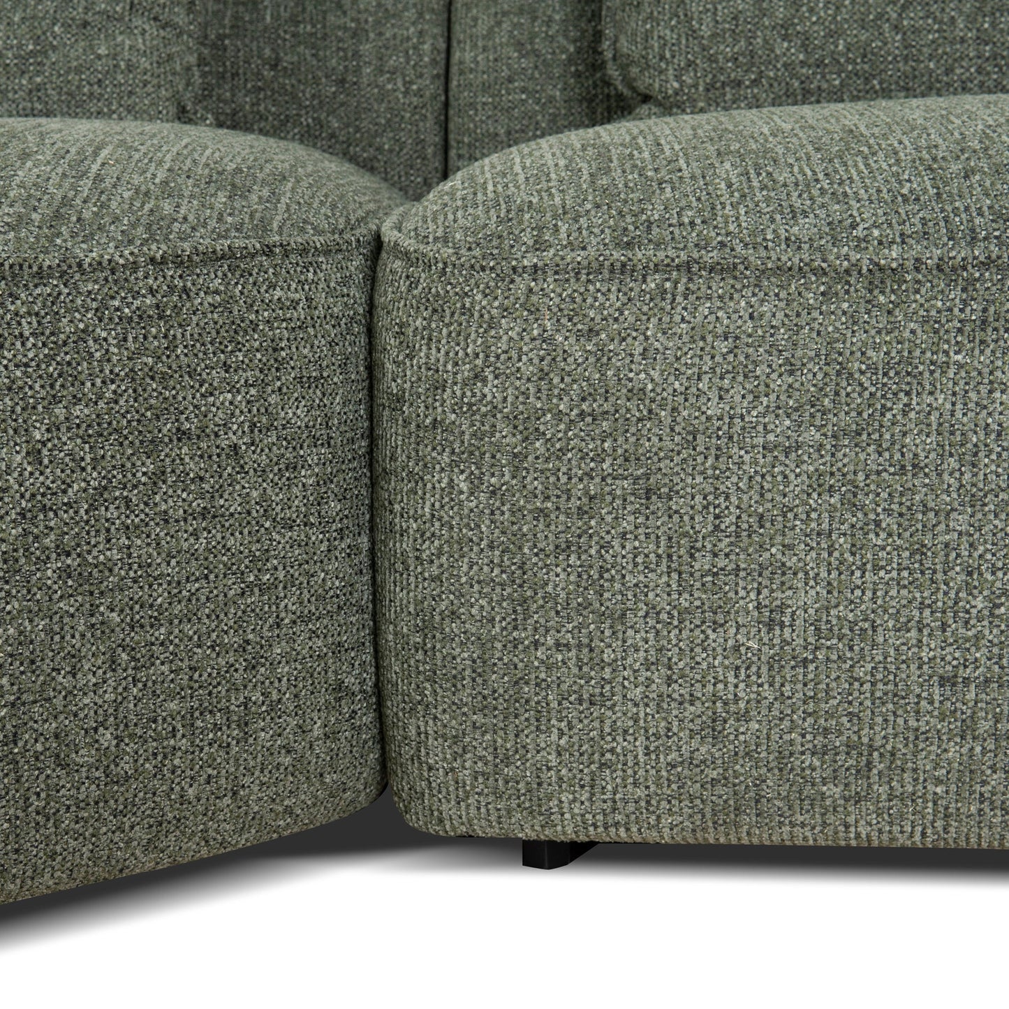 CLC10374-KJ Left Chaise Sofa - Coral Dark Green