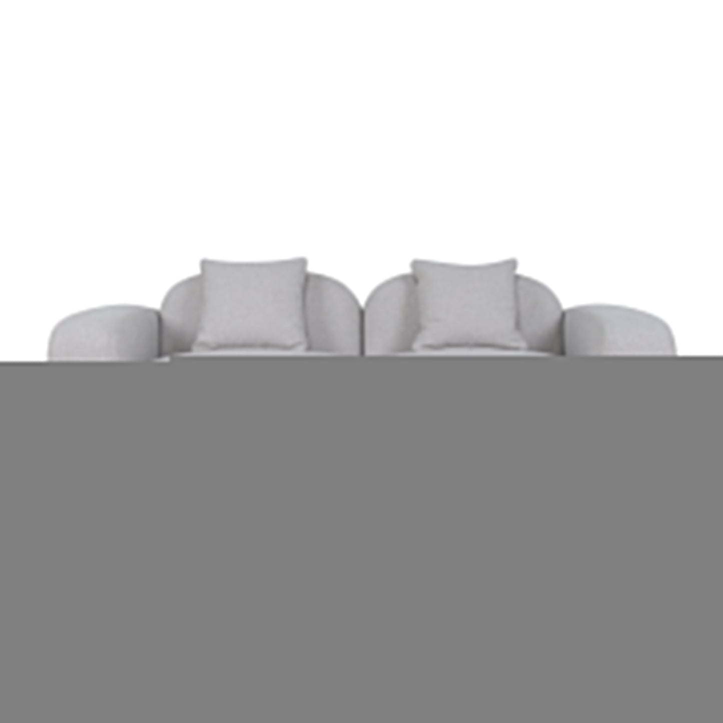 Additional Armless for 4 Seater Sofa - Coral Light Green