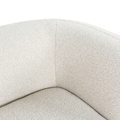 3 Seater Left Chaise Sofa - Oatmeal Beige
