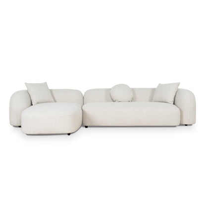 CLC10386-AE 3 Seater Left Chaise Sofa - Oatmeal Beige