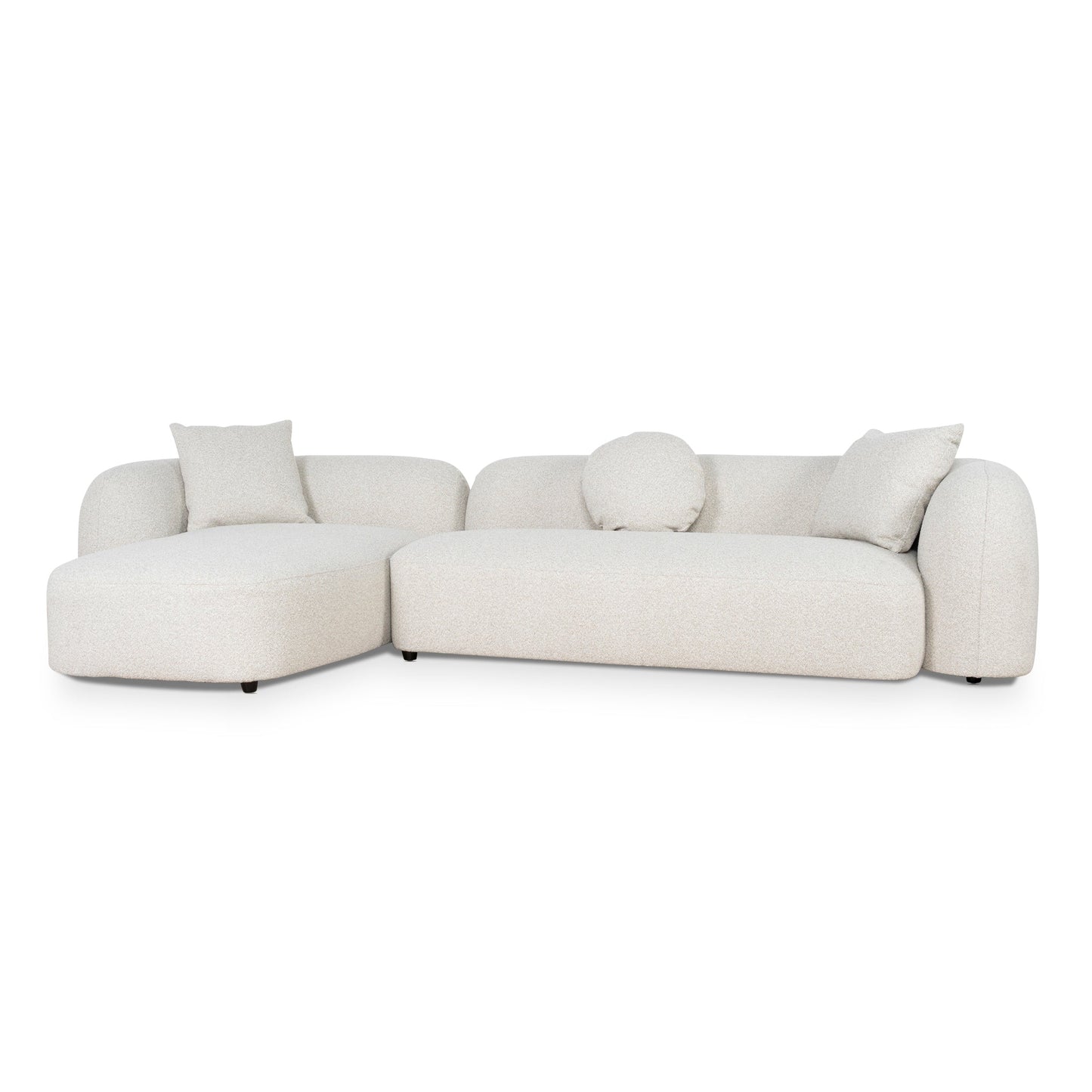 CLC10386-AE 3 Seater Left Chaise Sofa - Oatmeal Beige