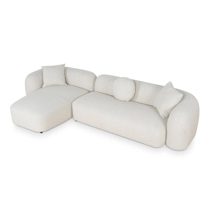 CLC10386-AE 3 Seater Left Chaise Sofa - Oatmeal Beige