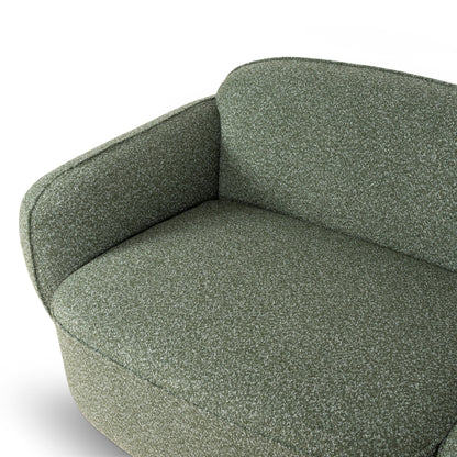 CLC10393-AE 3 Seater Right Chaise Sofa - Amazon Green