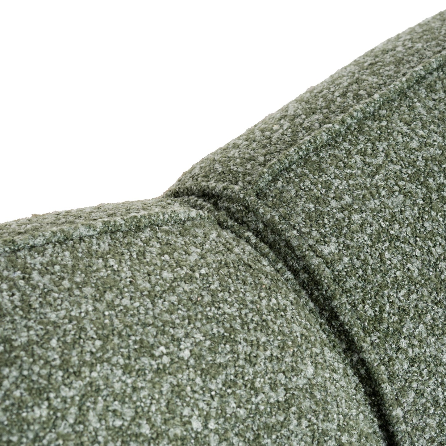 CLC10393-AE 3 Seater Right Chaise Sofa - Amazon Green