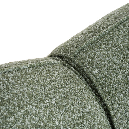 CLC10393-AE 3 Seater Right Chaise Sofa - Amazon Green