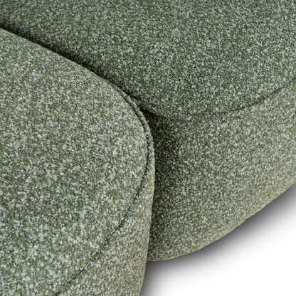 CLC10393-AE 3 Seater Right Chaise Sofa - Amazon Green