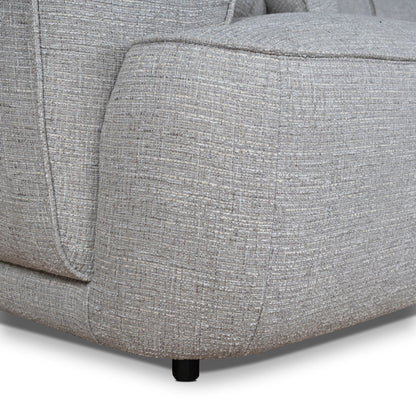 CLC10445-KJ Right Chaise Sofa - Chrome Grey