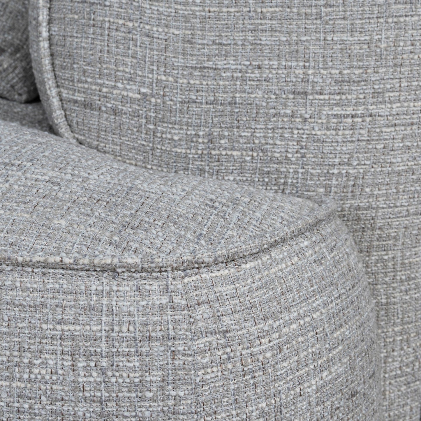 CLC10446-KJ Left Chaise Sofa - Chrome Grey