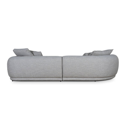 CLC10446-KJ Left Chaise Sofa - Chrome Grey