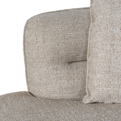 CLC10449-KJ Left Chaise Sofa - Pale Beige