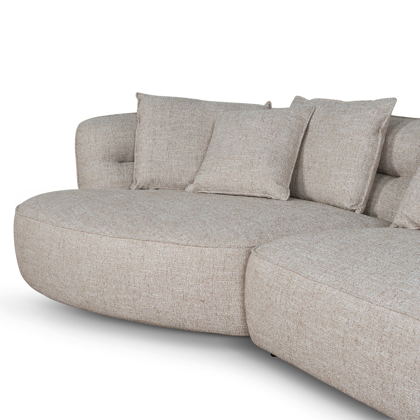 CLC10449-KJ Left Chaise Sofa - Pale Beige