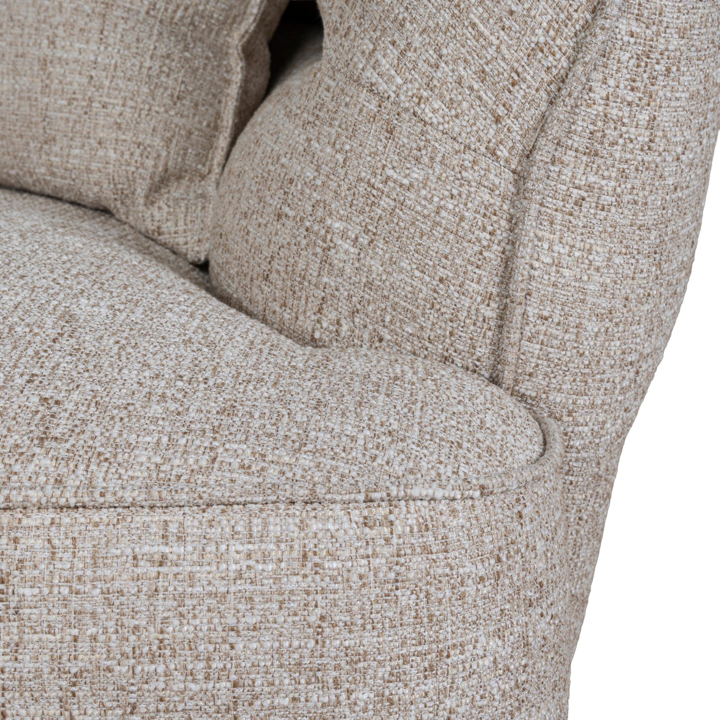 CLC10449-KJ Left Chaise Sofa - Pale Beige