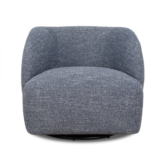 Swivel Armchair - Prussian Blue