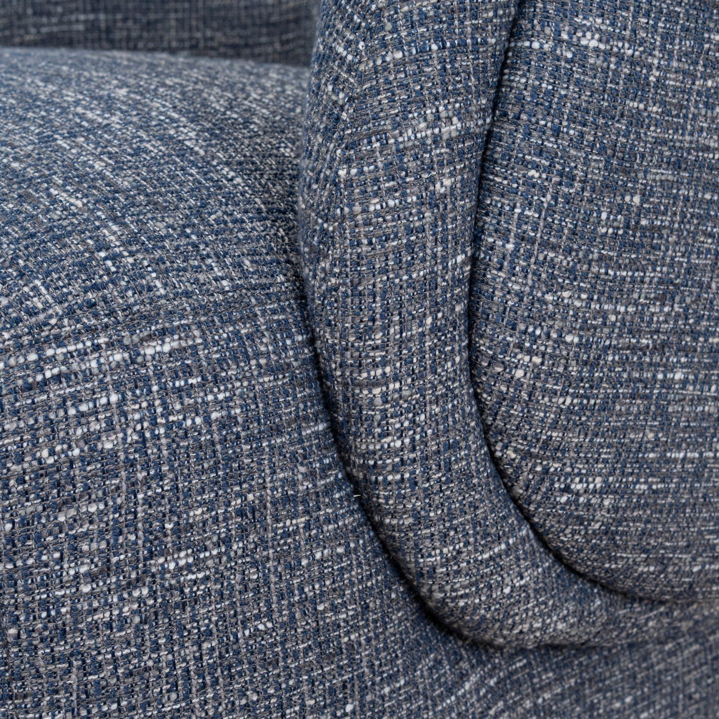 CLC10451-KJ Swivel Armchair - Prussian Blue