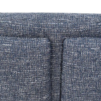 CLC10451-KJ Swivel Armchair - Prussian Blue