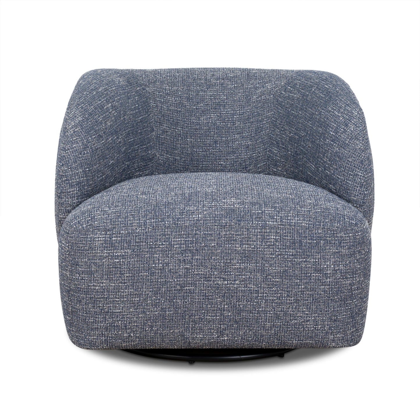 CLC10451-KJ Swivel Armchair - Prussian Blue