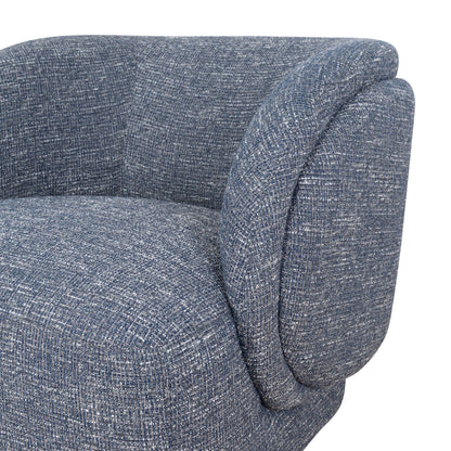CLC10451-KJ Swivel Armchair - Prussian Blue