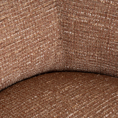 CLC10452-KJ Swivel Armchair - Russet Brown