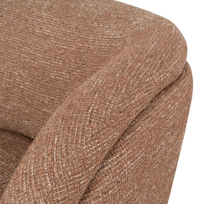 CLC10452-KJ Swivel Armchair - Russet Brown